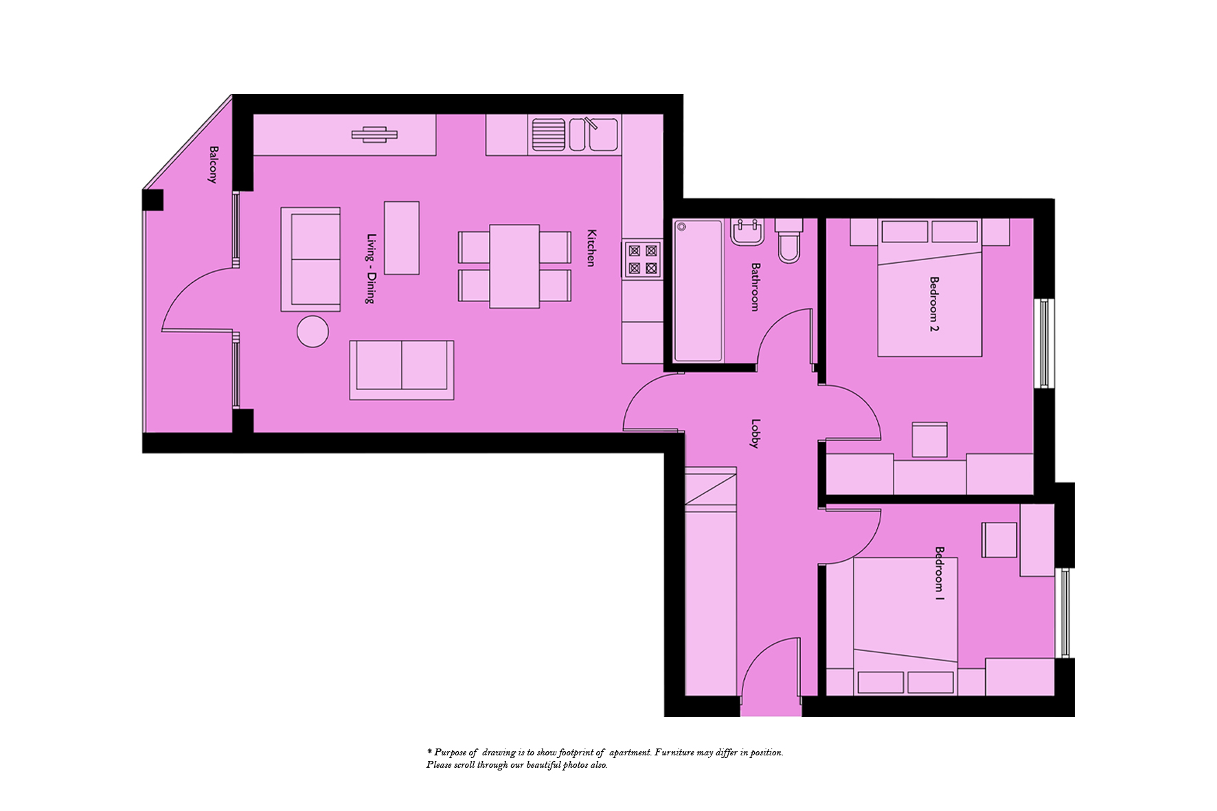 Apartment 3 Footprint